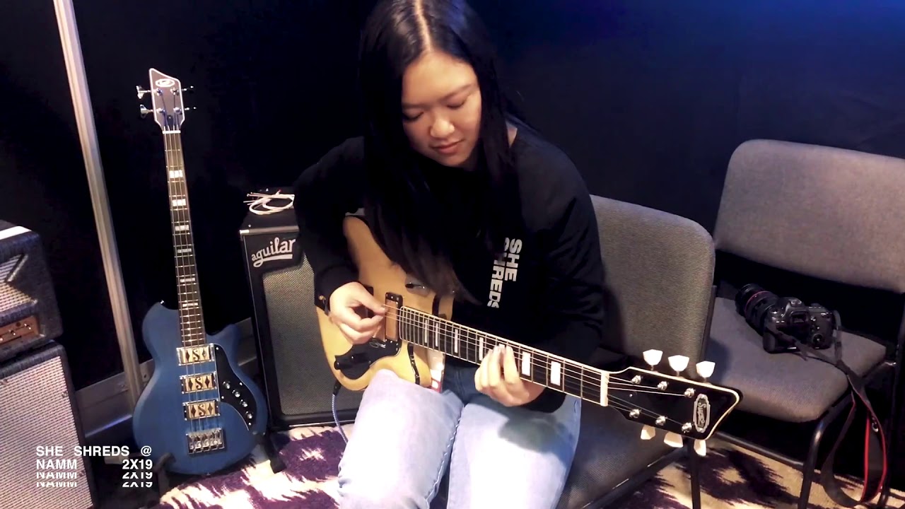 Namm 2019 tiana ohara reviews the supro keeley custom amp youtube