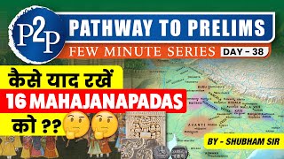 EASIEST Way to Remember 16 MAHAJANAPADAS!!! Must Watch for UPSC & All State PSCs Exams