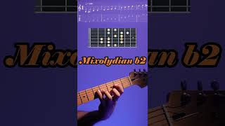 🎸 When Major Turns Mysterious | G Mixolydian ♭2 Explained 🌌