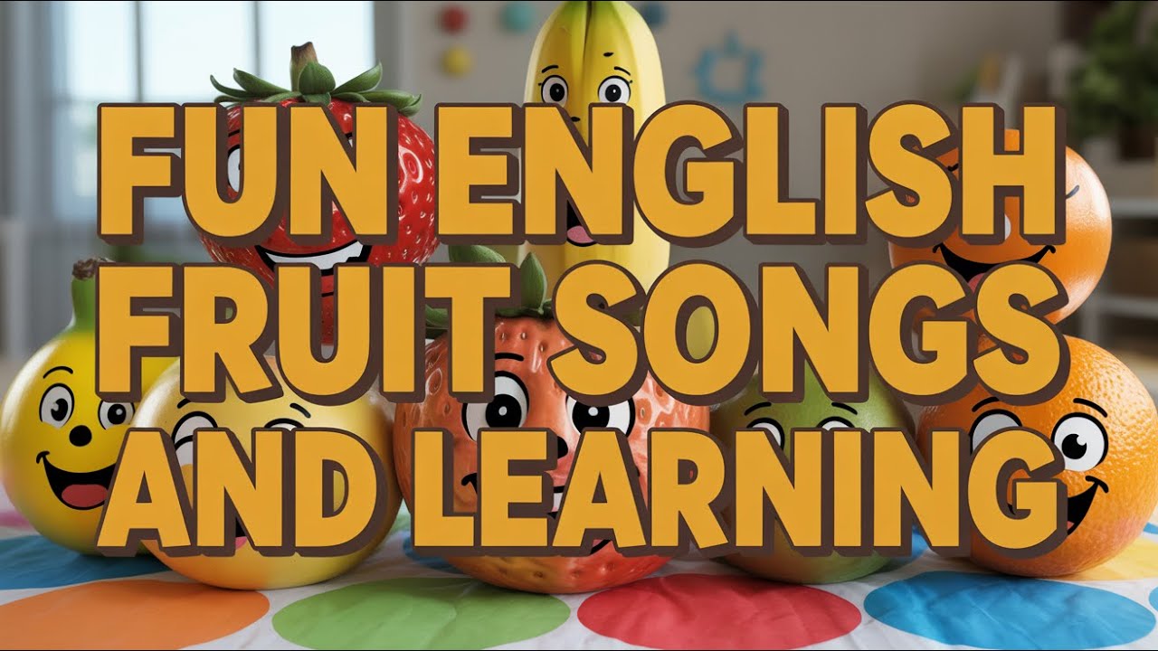 Learn Fruit Colors in English Song for Kids | Fun Nursery Rhymes about ...