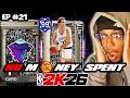 NO MONEY SPENT #21 NBA 2K26 MYTEAM - OPENING UP MY 99+ DARK MATTER ALUMNI PACK