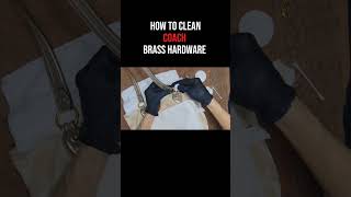 How To Clean Coach Br Hardware Luxury Handbag Cleaning & Restoration Tutorial