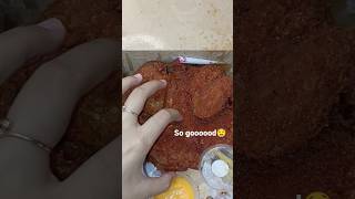 Spicy Hot Crispy Chicken shortvideo asmr shorts short food trending