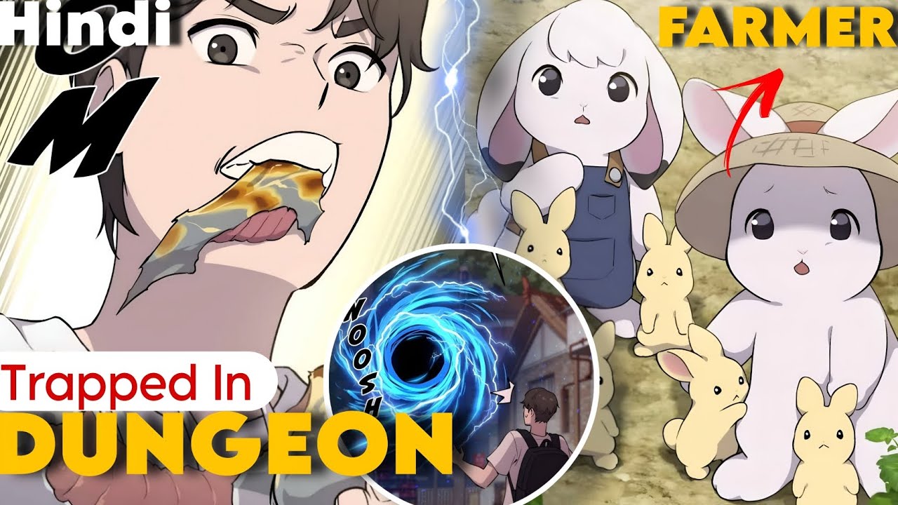 MC Sudden Teleport & Fell Into a Giant Hole🕳️ With NO Escape| That’s How My Life as a Farmer Began🌾