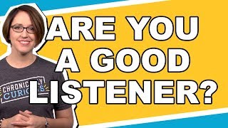 Manager Minute or Two!  Are You a Good Listener?
