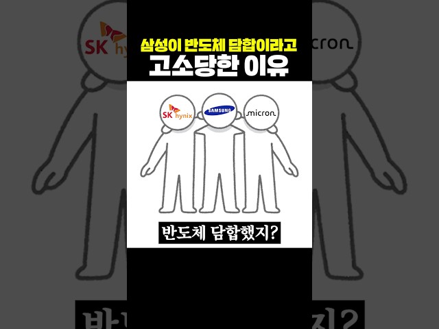 삼성이 반도체 담합이라고 고소당한 이유