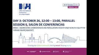 Day 3: Parallel Session 6: Panel (Salón de Conferencias)