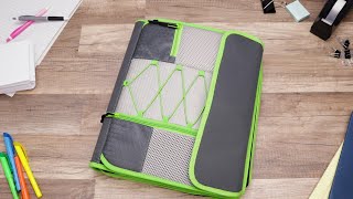 It’s Academic Zipper Binder – All-In-One 6 Pocket Storage & File