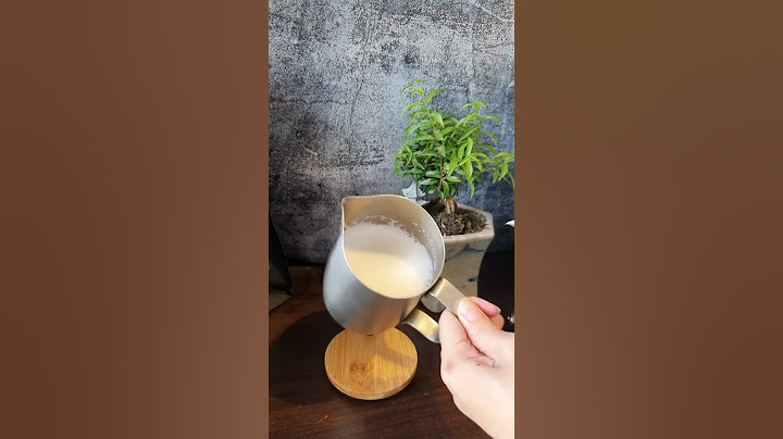 Hướng dẫn cách pha chế cafe capuchino