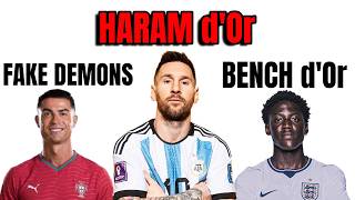 Unserious Football Awards This World Cup.