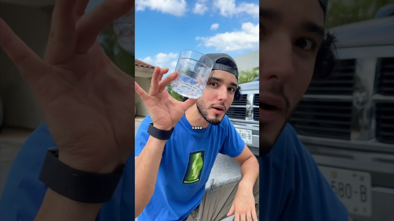 ASI RESISTE EL VASO MAS FUERTE DEL MUNDO😱