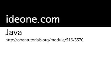 JAVA - 이클립스의 기능과 예제의 사용방법2 - ideone