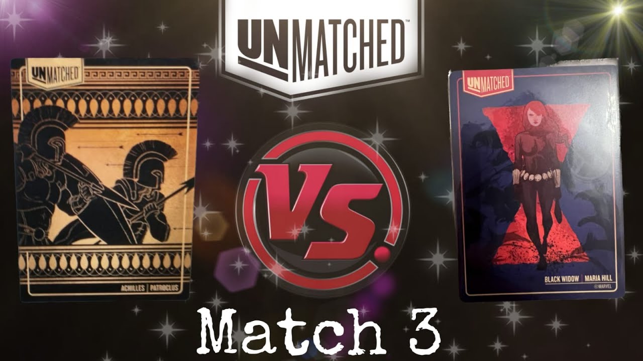 ACHILLE VS BLACK WIDOW - Unmatched Match #3 - YouTube