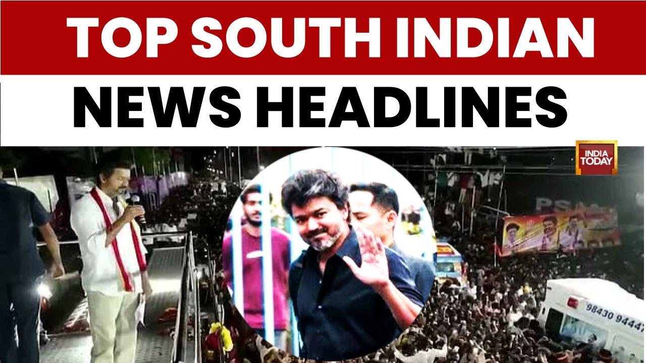 SoSouth: Karur Stampede, CBI Grills TVK Chief  Vijay Over 7-Hour Delay, Speech During Tragedy