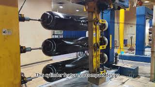 330L Type 4 Hydrogen Cylinder | 35 MPa Working Pressure | Full-wrapped Carbon Fiber Technology