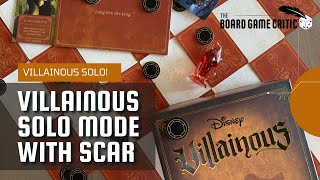 Solo Disney Villainous Board Game - Scar