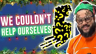 We Turned a Warehouse Forklift Into a Christmas Light Show