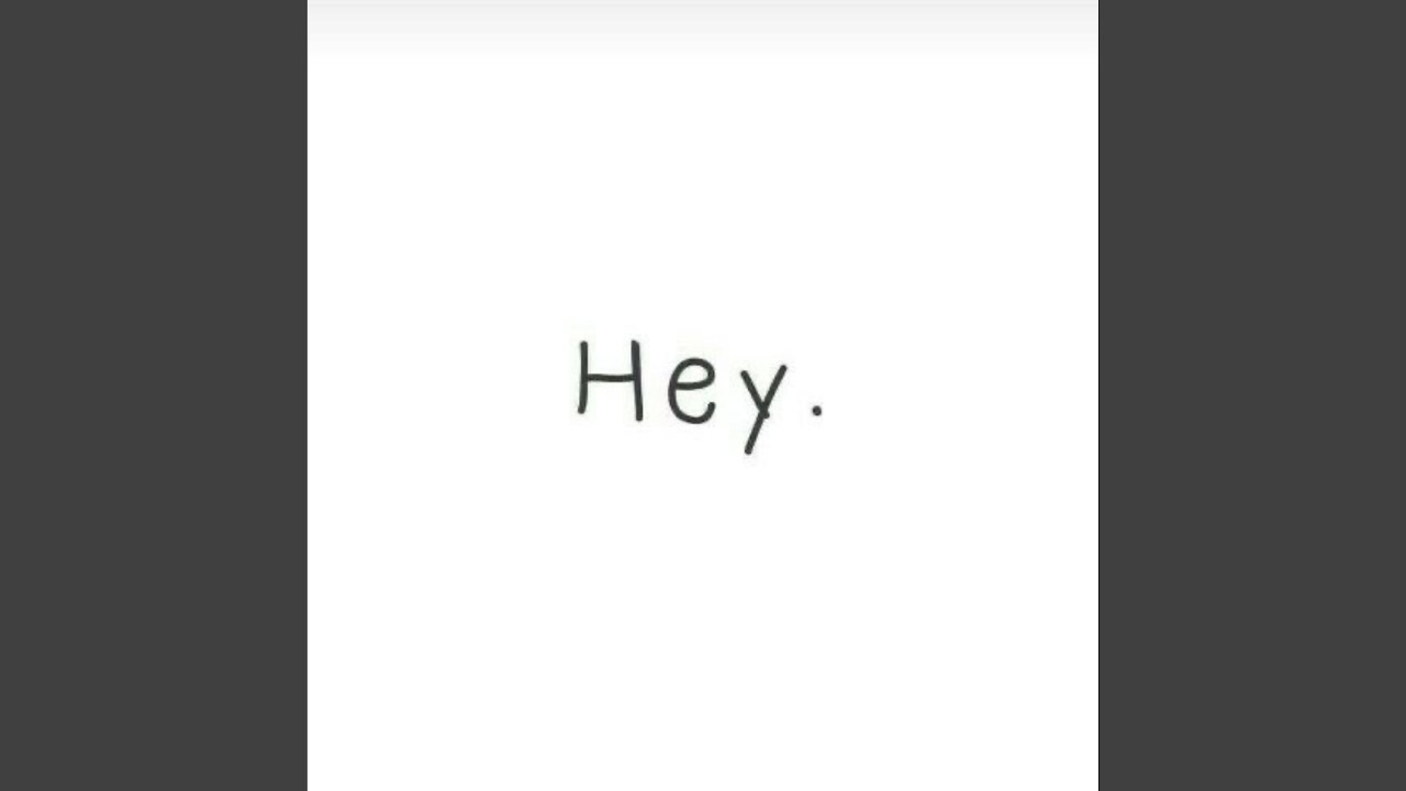 YouTube에서 Hey 보기 YouTube에서 Hey 보기