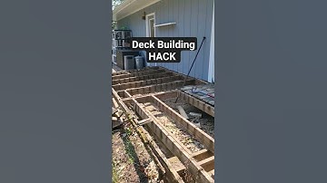 How To Take Down An Old Deck.
