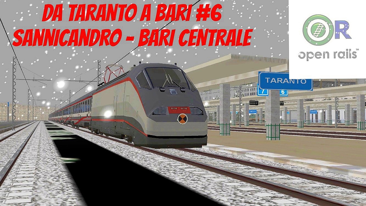 [Open Rails] Linea Taranto - Bari 6° Tratto Sannicandro - Bari C.le ...