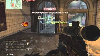 Mw3 OMG moment. Wall Bang C4 Double Kill.