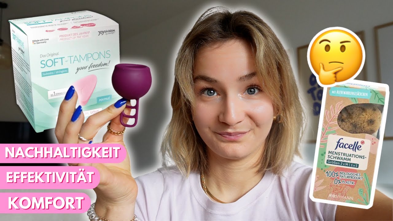 Ich teste nachhaltige Periodenprodukte ( und bin begeistert!!) 🍓