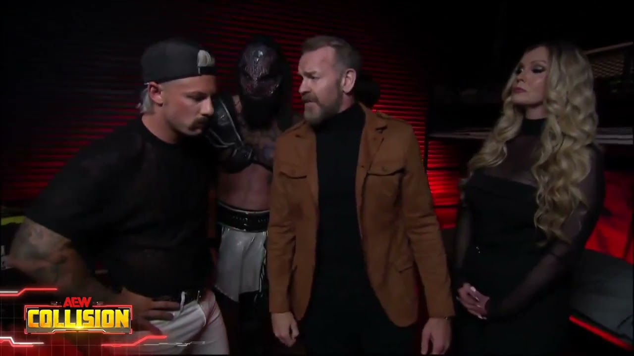 Christian cage Backstage segment with Kip sabian Aew Dynamite