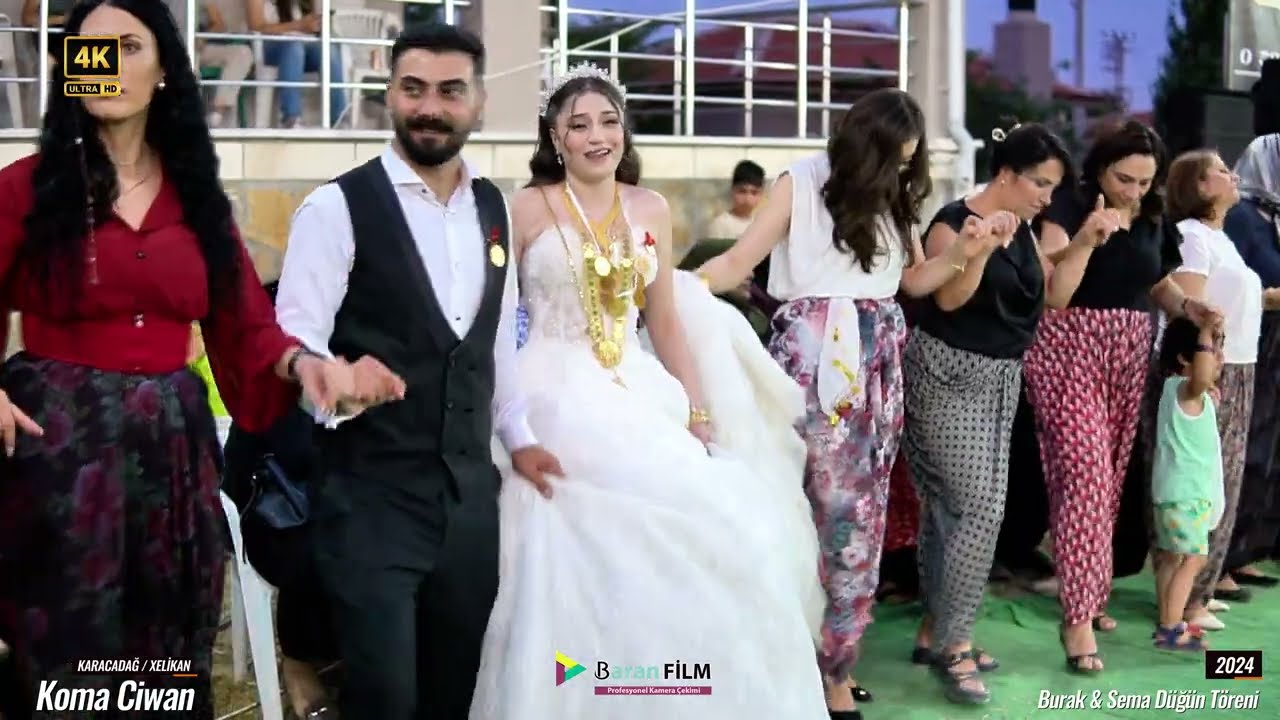 Burak & Sema Düğün Töreni Koma Ciwan 2 Karacadağ / Xelikan / 2024