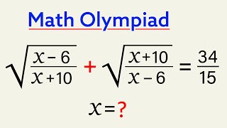 Math Olympiad | A Beautiful Radical Problem | VIJAY Maths