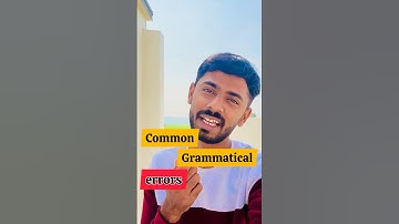 Common Grammatical Errors. #CommonErrors #EnglishTips #LearnEnglish #SpokenEnglish