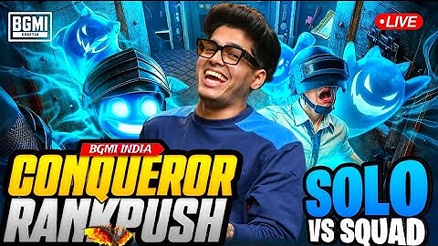 ☠️ BGMI LIVE !! CONQUEROR RANK PUSH CLASSIC HACKER #bgmi #bgmilive #shortslive @JONATHANGAMINGYT