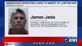 OSBI arrests Lawton man for alleged indecent proposals to child under 16-years-old