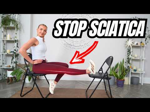 Sciatic Pain Down Your Leg? Try This Seated Nerve Floss | Doctor & Physio Guide