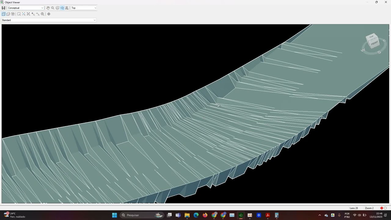 Gerando Superficie Corredor AutoCad Civil 3D