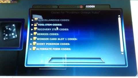 Pokemon Omega Ruby Powersaves