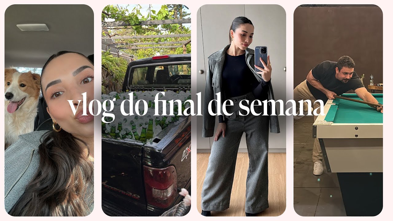 VLOG: casamento, aniversário, arrume-se comigo e organização da casa no final de semana