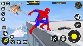 Spiderman Rope Superhero: battle for Rescue - 3d Android Game 130 screenshot 2