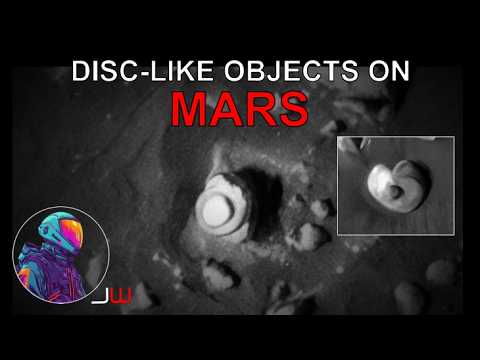 Orbiter Spots Disc-Like Objects in Pyramus Fossae on Mars
