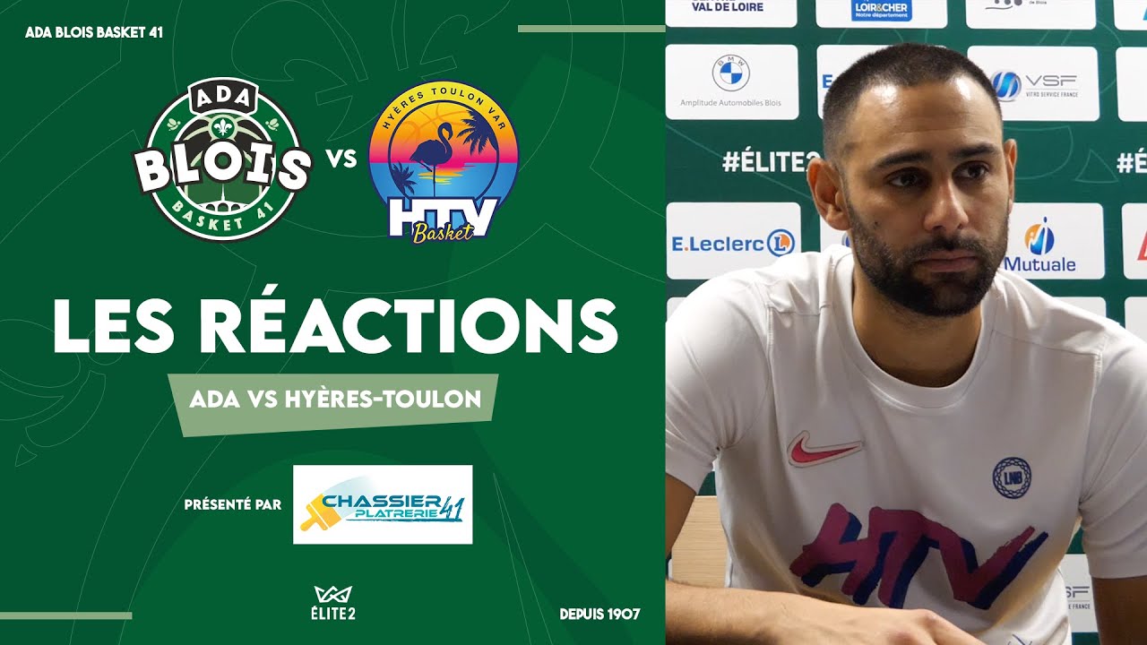 #Réactions 🎤 | Mathis Keïta | ADA Blois vs HTV - YouTube