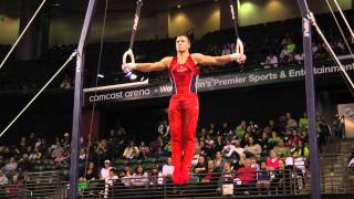 Jake Dalton - Still Rings - 2012 Kellogg's Pacific Rim Championships