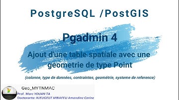 [Geo_MYTNMAC] PgAdmin4 (13) Ajout d