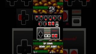 The KONAMI CODE Contra Most Famous Cheat in History 🎮 #nintendo #contra #nes
