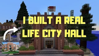 Minecraft Tutorial: Building a City Hall (Part 3)