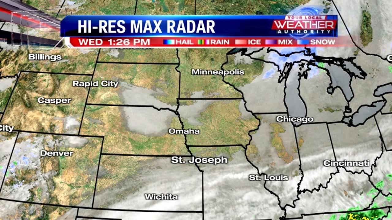 Rain moves in on Thursday - YouTube