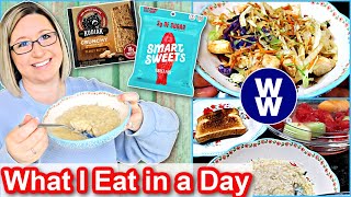 WHAT I EAT IN A DAY WW PERSONAL POINTS, FULL DAY OF EATING, EASY LOW POINT FOOD