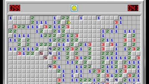 Expert minesweeper - 77 seconds (NF)