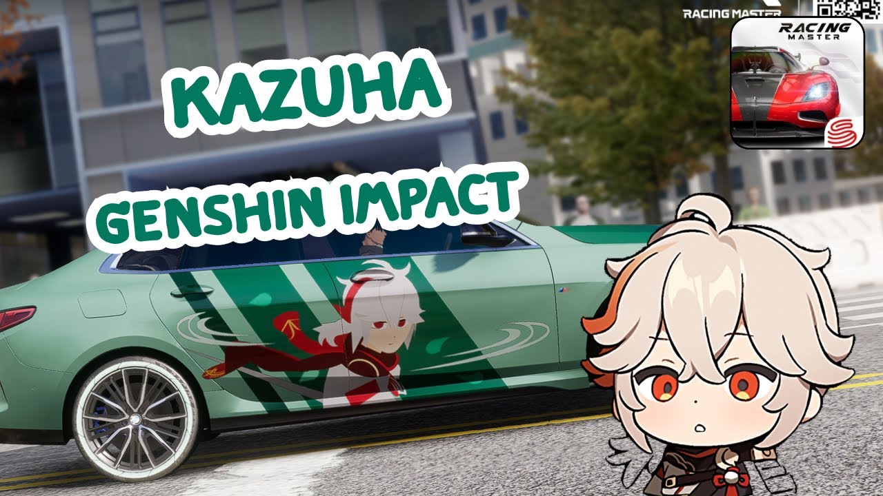แต่งรถลาย Kazuha จาก Genshin Impact | Racing Master