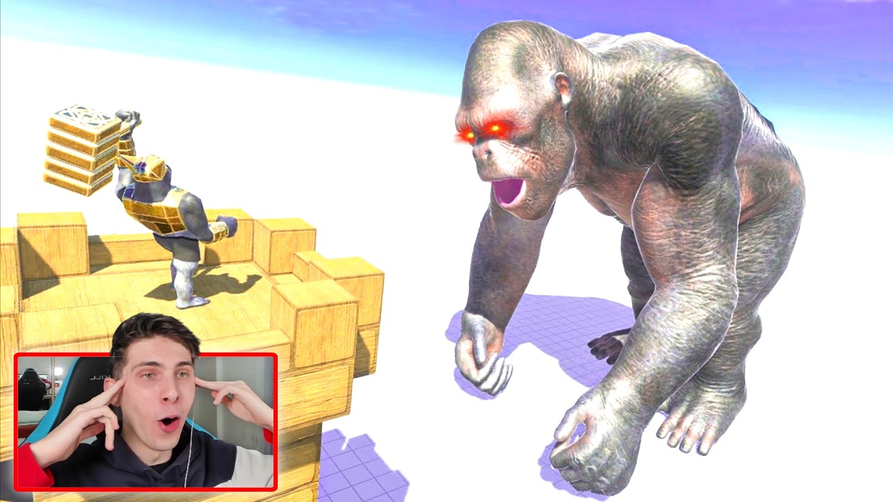 GORO MARTILLO THOR VS UNIDADES GIGANTES - ANIMAL REVOLT BATTLE SIMULATOR