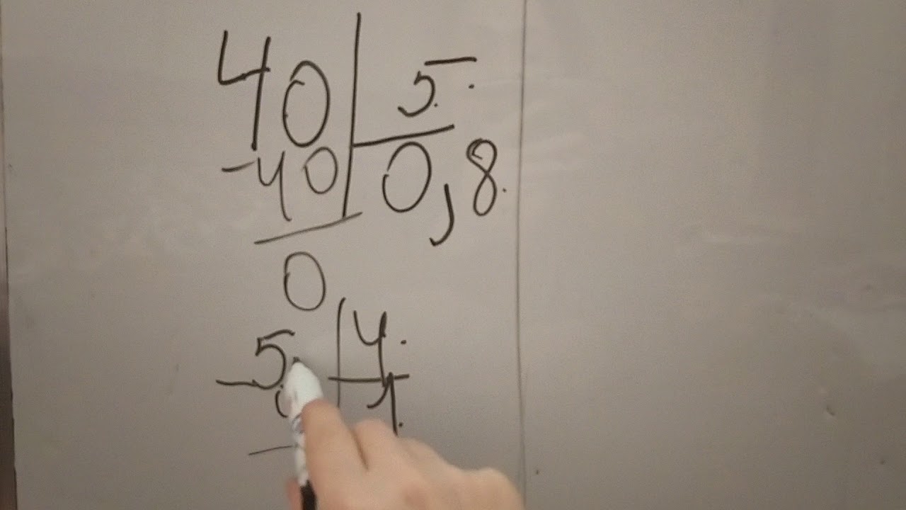 onluq kesrlerin bolunmesi