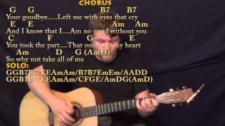 All of Me (Willie Nelson) Strum Guitar Cover Lesson with Chords/Lyrics chords